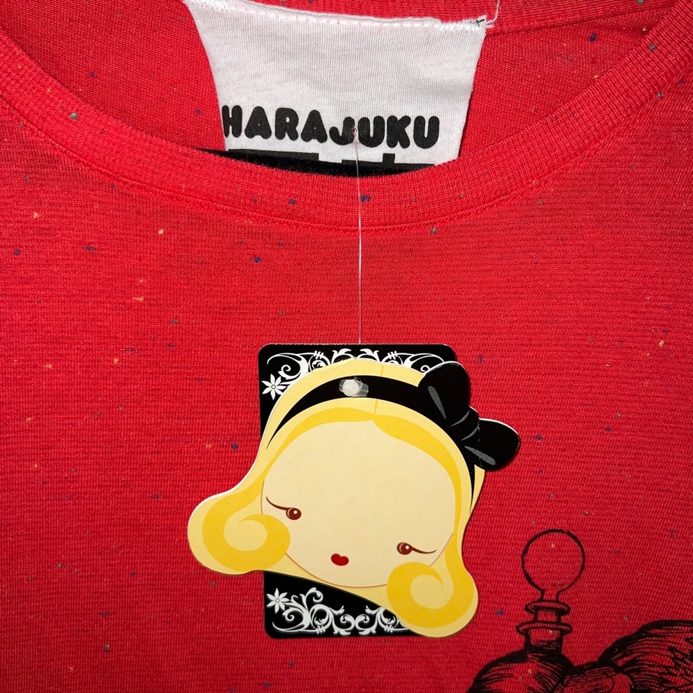 Harajuku Gwen Stefani Red Tee Carousel